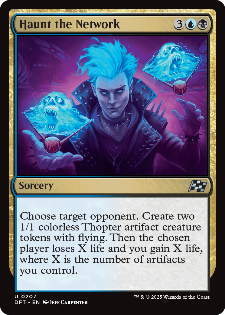 Haunt the Network [Aetherdrift] Foil