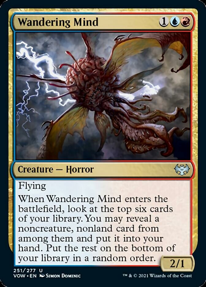 Wandering Mind [Innistrad: Crimson Vow] Foil