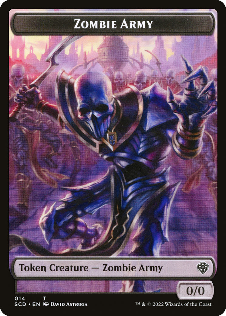 Zombie Army  [Starter Commander Deck Tokens] Foil