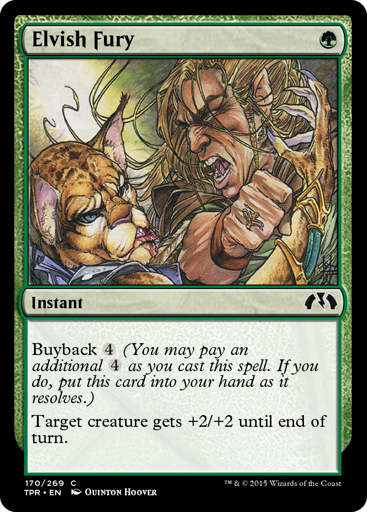 Elvish Fury  [Tempest Remastered]