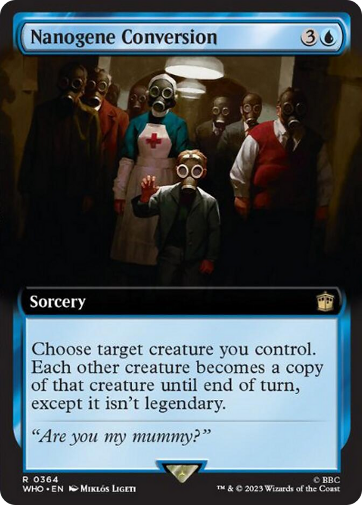 Nanogene Conversion (Extended Art) [Doctor Who] Foil
