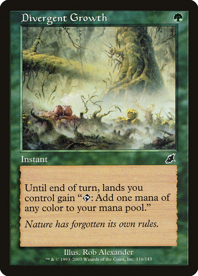 Divergent Growth [Scourge] Foil