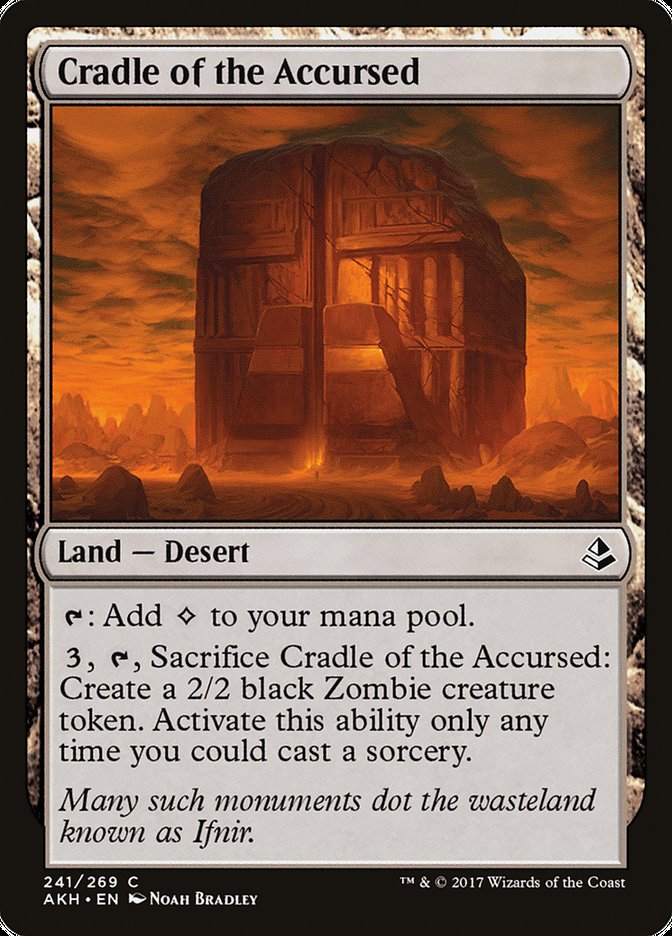 Cradle of the Accursed [Amonkhet] Foil