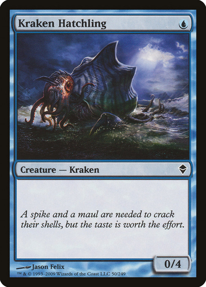 Kraken Hatchling [Zendikar] Foil