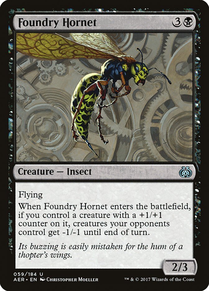 Foundry Hornet [Aether Revolt] Foil