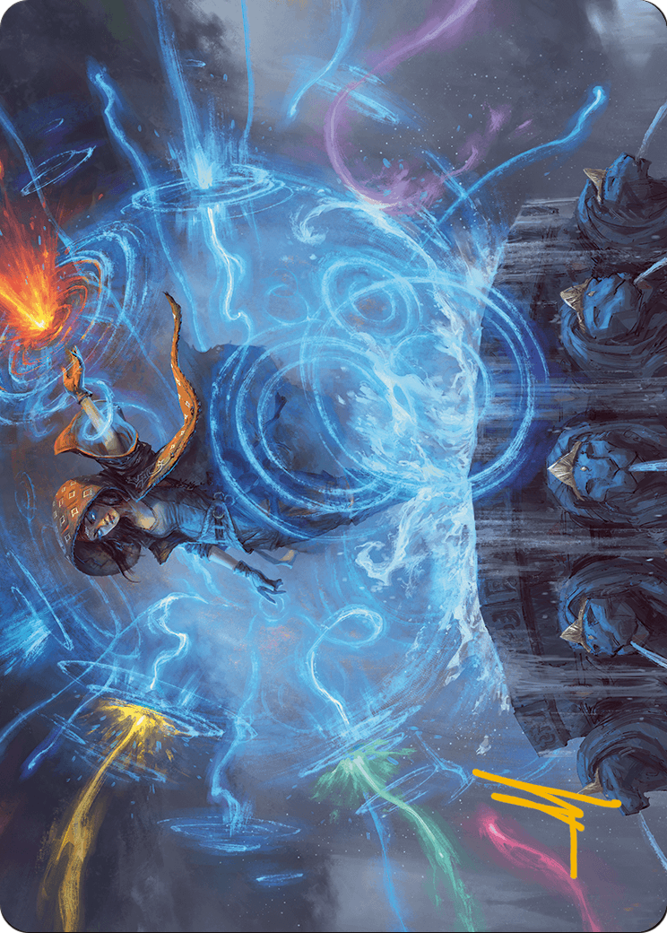 Flusterstorm // Flusterstorm  [Modern Horizons 3 Art Series] (Borderless) Foil