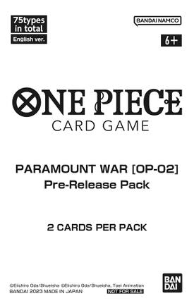 Paramount War - Pre-Release Pack - [Paramount War Pre-Release Cards]
