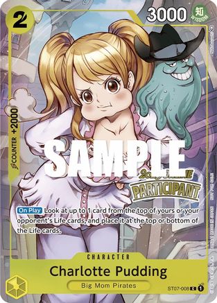 Charlotte Pudding (Online Regional 2023) [Participant] (ST07-008) - [One Piece Promotion Cards] Foil