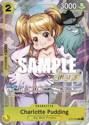 Charlotte Pudding (Online Regional 2023) [Finalist] (ST07-008) - [One Piece Promotion Cards] Foil