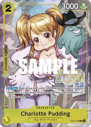Charlotte Pudding (Online Regional 2023) [Winner] (ST07-008) - [One Piece Promotion Cards] Foil