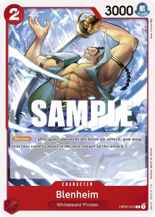Blenheim (OP02-012) - [Paramount War]