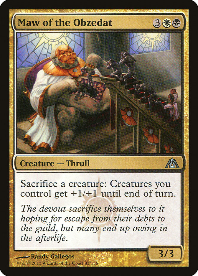 Maw of the Obzedat [Dragon's Maze] Foil