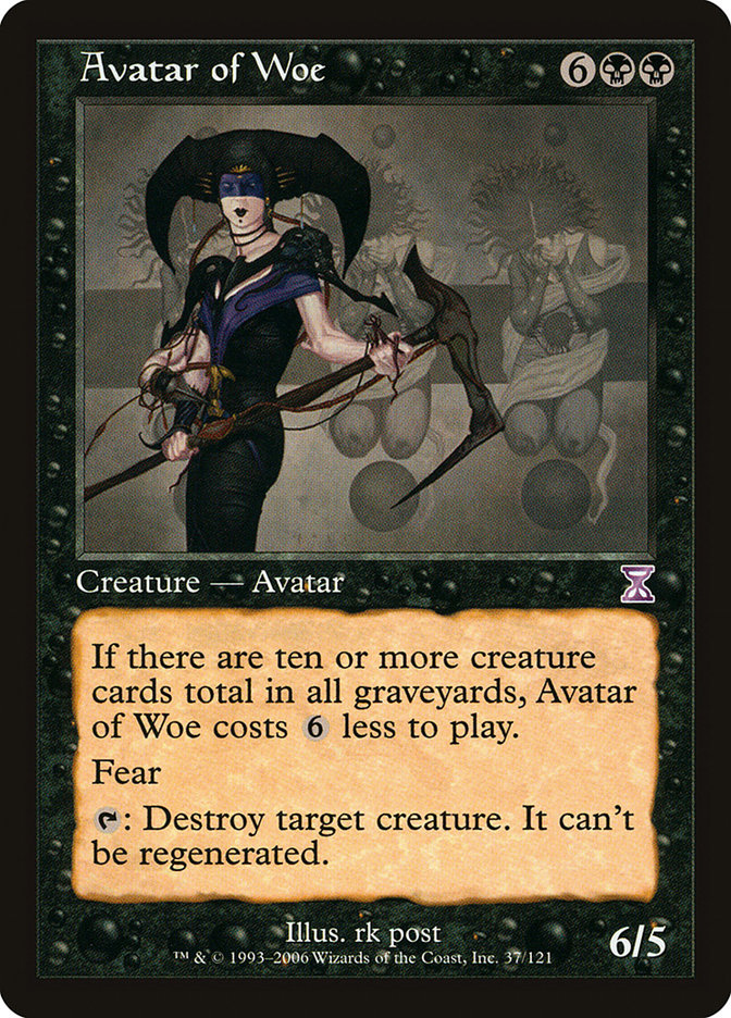 Avatar of Woe [Time Spiral Timeshifted] Foil
