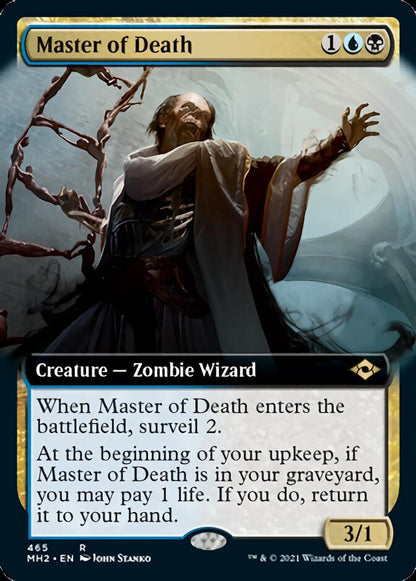 Master of Death (Extended Art) [Modern Horizons 2] Foil