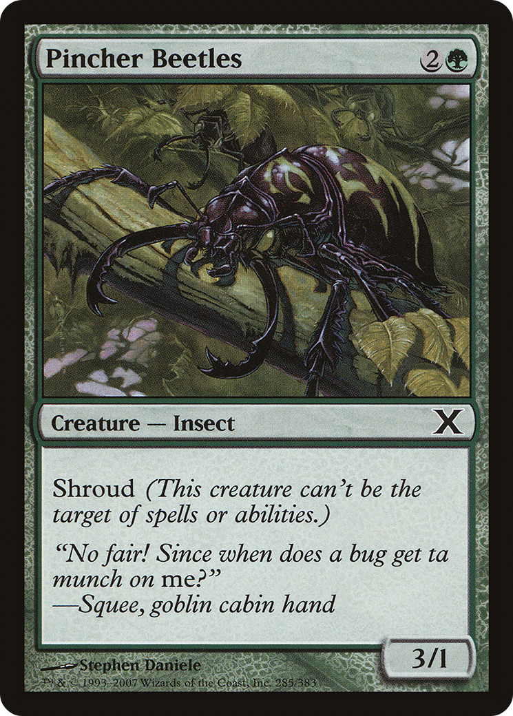 Pincher Beetles  [Tenth Edition]