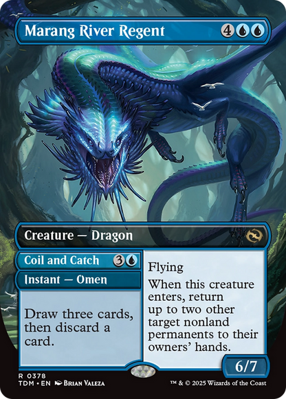Marang River Regent (Borderless) [Tarkir: Dragonstorm] Foil