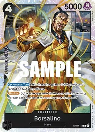 Borsalino (OP02-114) - [Paramount War] Foil