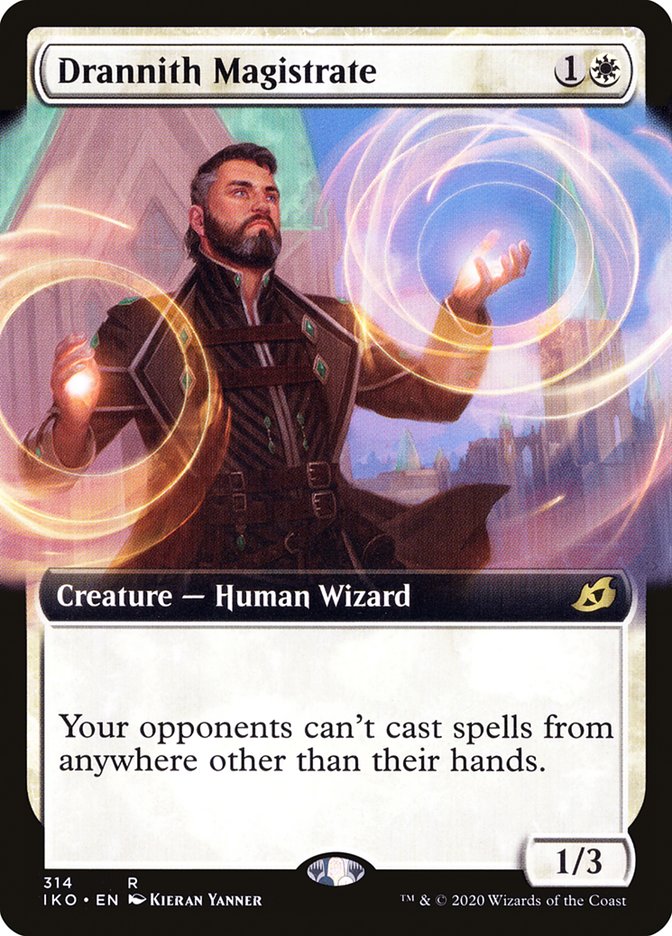 Drannith Magistrate (Extended Art) [Ikoria: Lair of Behemoths] Foil