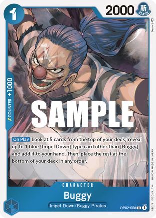Buggy (OP02-058) - [Paramount War] Foil