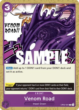 Venom Road (OP02-091) - [Paramount War]