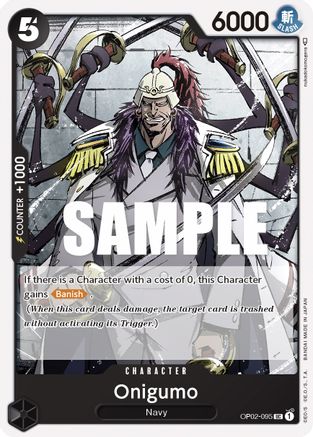 Onigumo (OP02-095) - [Paramount War]
