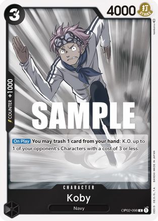 Koby (OP02-098) - [Paramount War] Foil