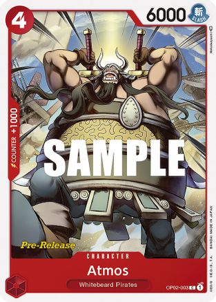 Atmos (OP02-003) - [Paramount War Pre-Release Cards]