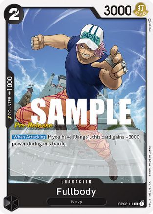 Fullbody (OP02-111) - [Paramount War Pre-Release Cards]