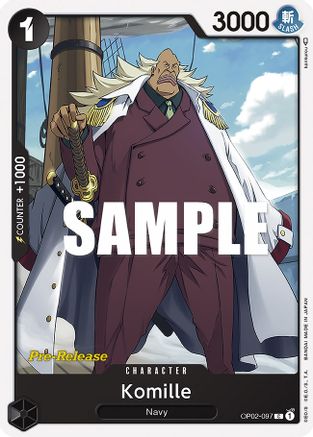 Komille (OP02-097) - [Paramount War Pre-Release Cards]