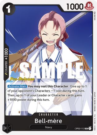 Bell-mere (OP02-112) - [Paramount War Pre-Release Cards]