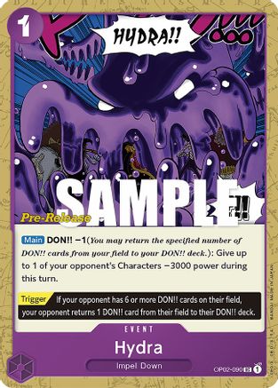 Hydra (OP02-090) - [Paramount War Pre-Release Cards]