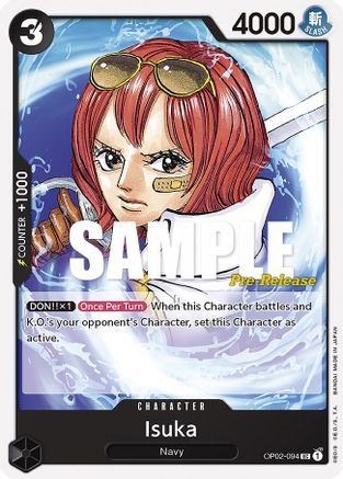 Isuka (OP02-094) - [Paramount War Pre-Release Cards]