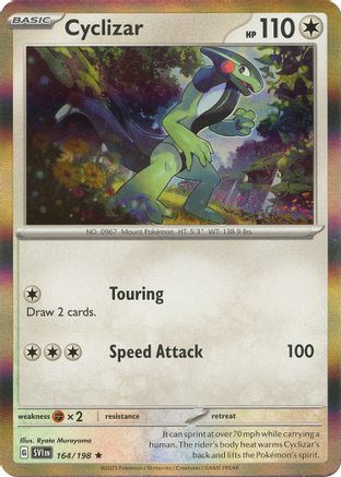 Cyclizar (164/198) [Scarlet & Violet: Base Set] Reverse Holofoil