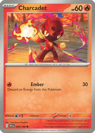 Charcadet (039/198) [Scarlet & Violet: Base Set] Reverse Holofoil