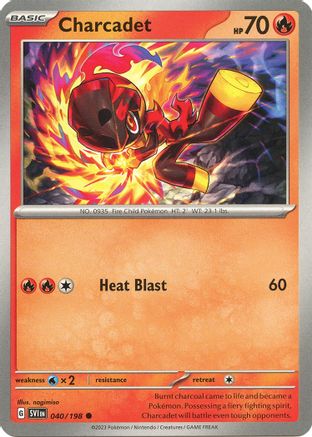 Charcadet (040/198) [Scarlet & Violet: Base Set] Reverse Holofoil