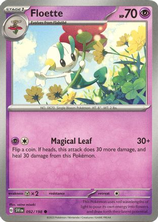 Floette (092/198) [Scarlet & Violet: Base Set] Reverse Holofoil