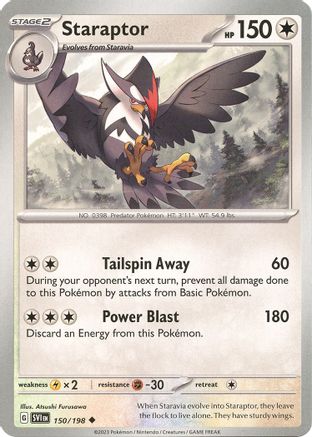 Staraptor (150/198) [Scarlet & Violet: Base Set] Reverse Holofoil