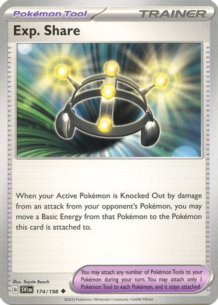 Exp. Share (174/198) [Scarlet & Violet: Base Set] Reverse Holofoil