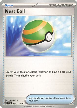 Nest Ball (181/198) [Scarlet & Violet: Base Set] Reverse Holofoil