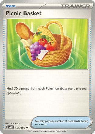 Picnic Basket (184/198) [Scarlet & Violet: Base Set] Reverse Holofoil