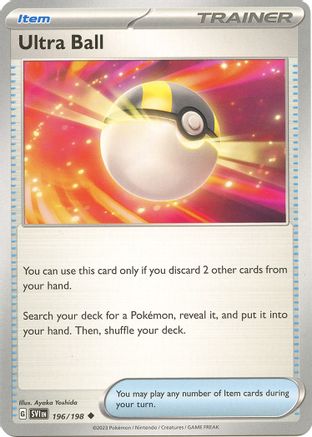 Ultra Ball (196/198) [Scarlet & Violet: Base Set] Reverse Holofoil