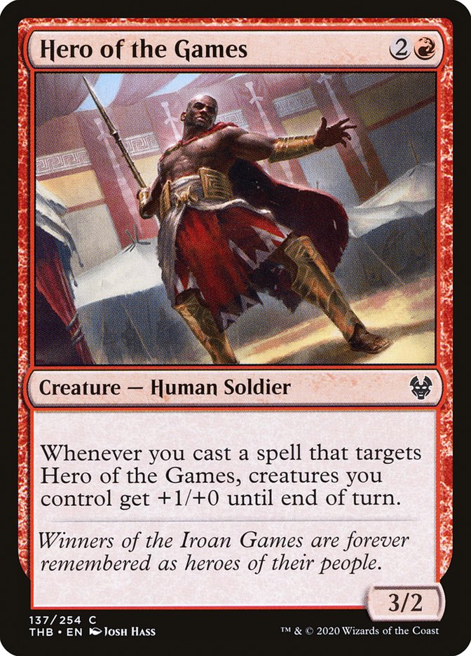 Hero of the Games [Theros Beyond Death] Foil
