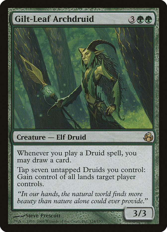 Gilt-Leaf Archdruid [Morningtide] Foil