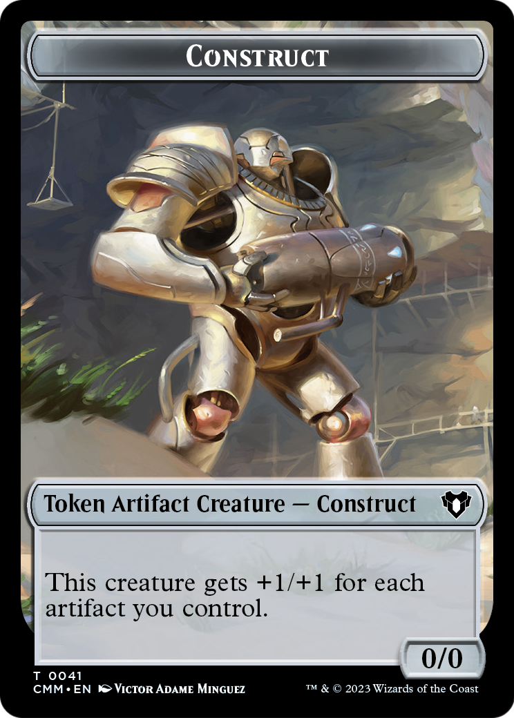 Construct  [Commander Masters Tokens] Foil