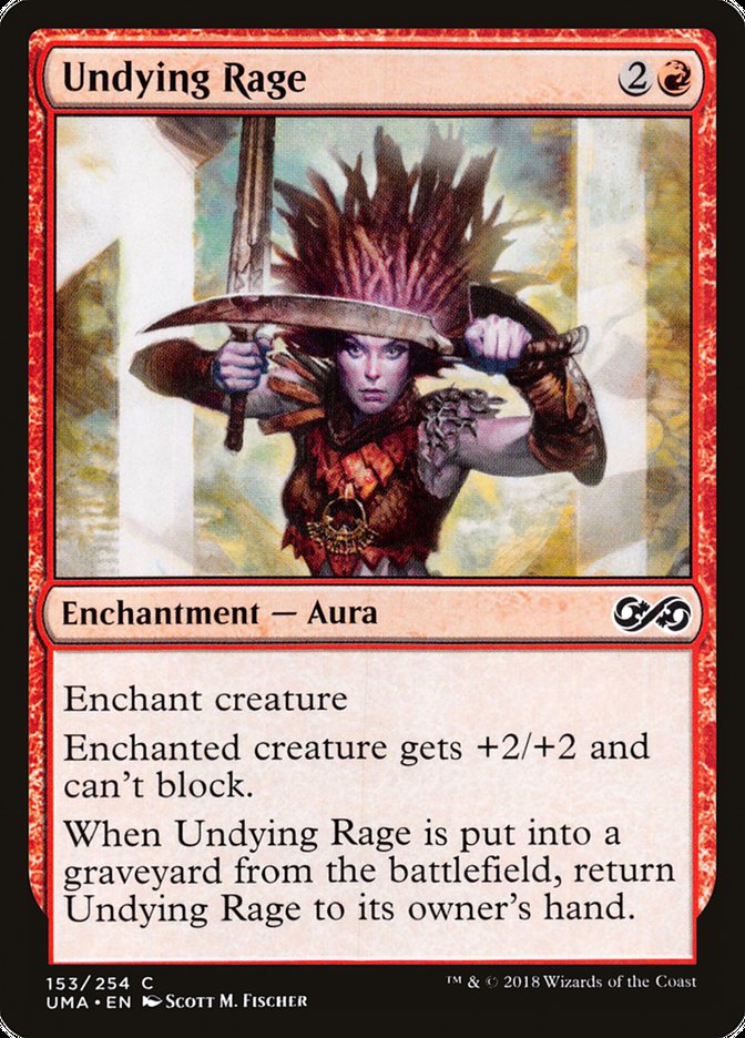 Undying Rage [Ultimate Masters] Foil