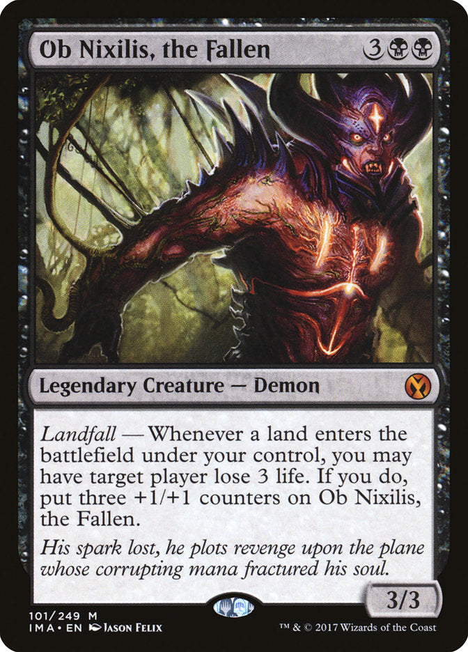 Ob Nixilis, the Fallen [Iconic Masters] Foil