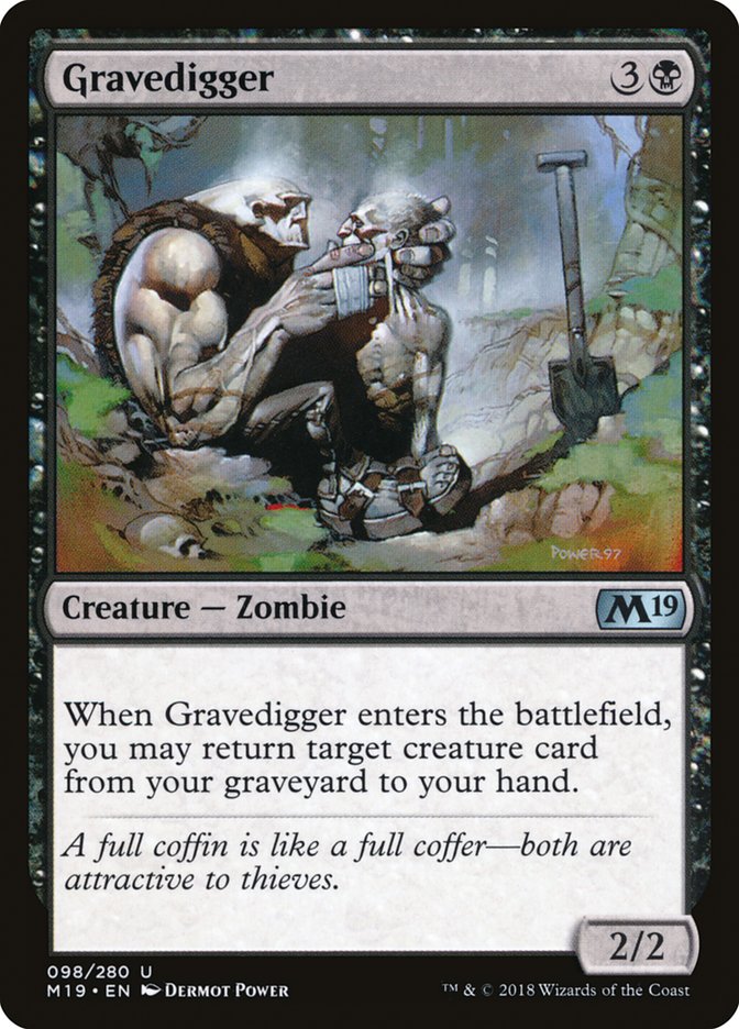 Gravedigger [Core Set 2019] Foil