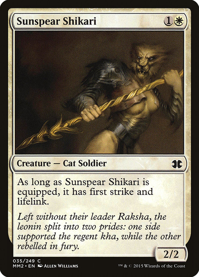 Sunspear Shikari [Modern Masters 2015] Foil