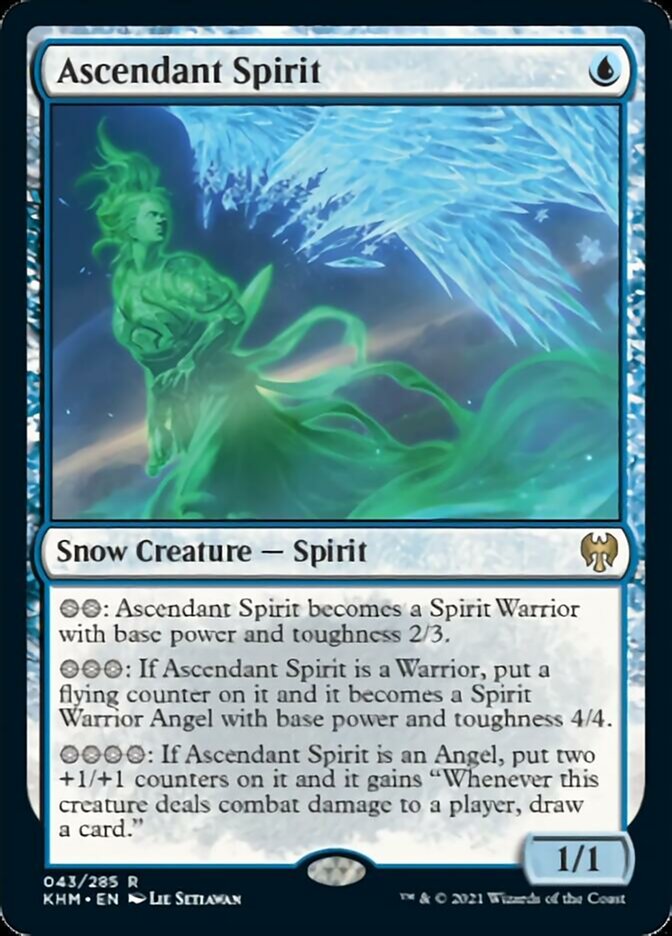 Ascendant Spirit [Kaldheim] Foil