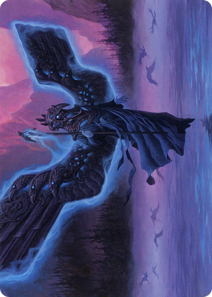 Mistwalker // Mistwalker  [Art Series: Kaldheim] (Borderless) Foil